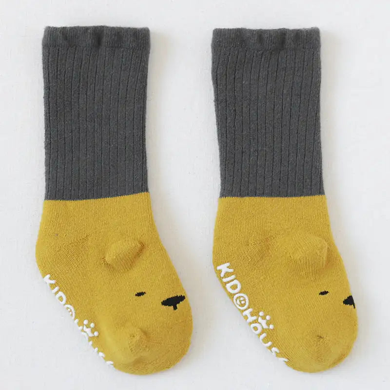 Cozy Terry Baby Floor Socks